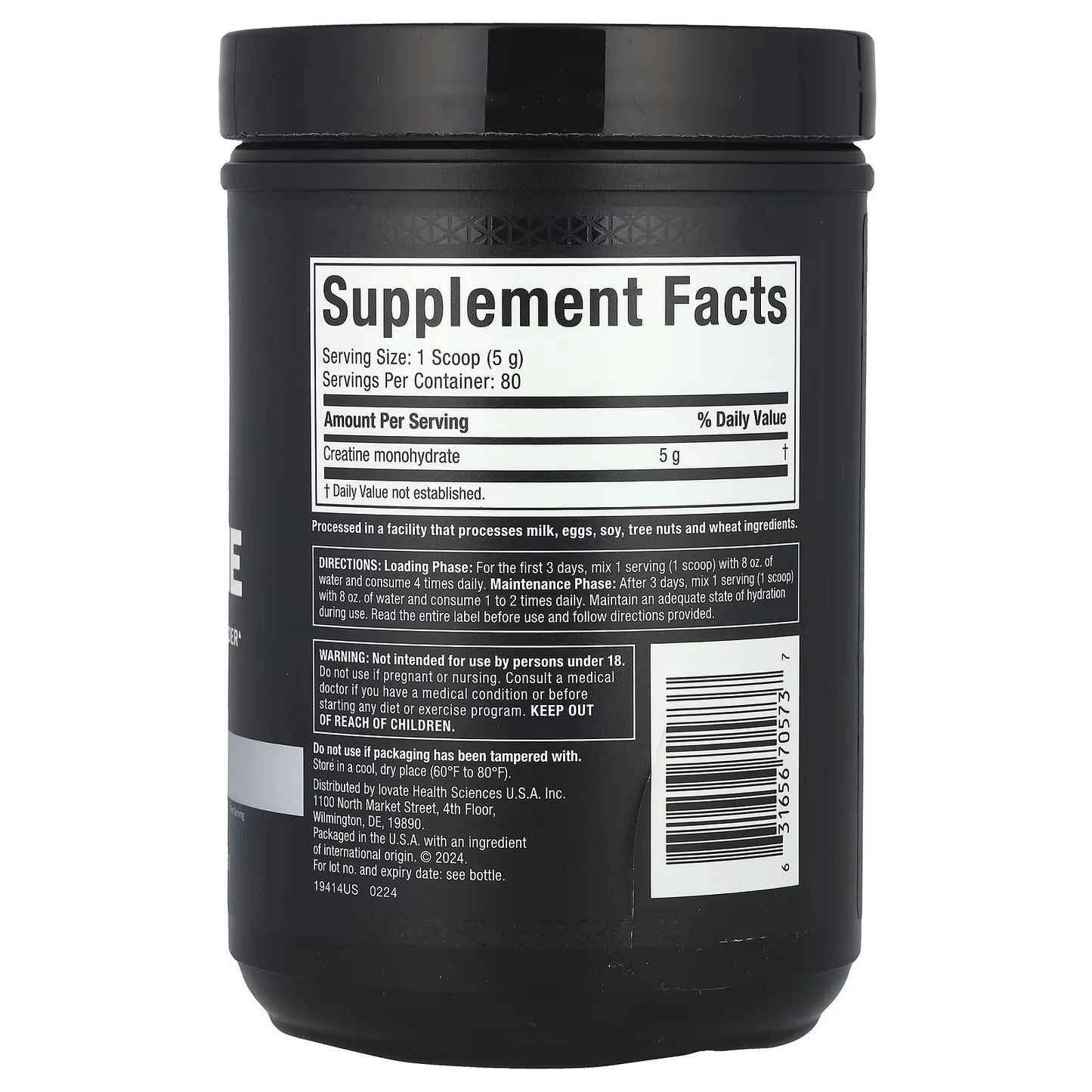 Platinum 100% Creatina 400 GR Muscletech