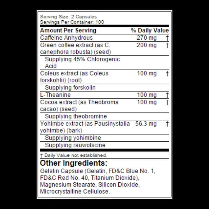 Hydroxycut Hardcore Elite – Quema Grasa